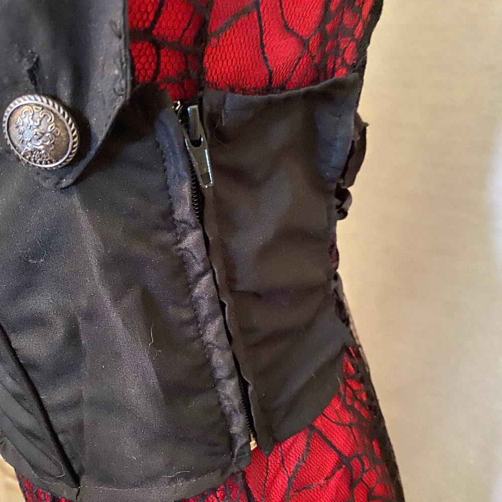 WOMENS VAMPIRESS COSTUME -M- 🧛‍♀️ - Picture 14 of 14